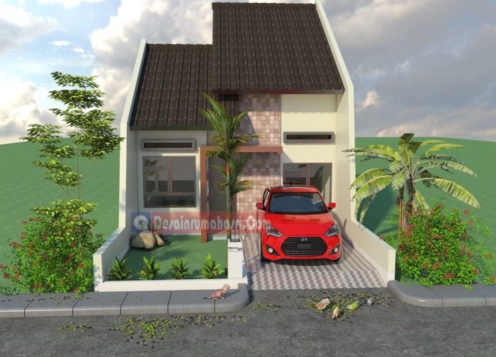 Desain rumah minimalis type 40