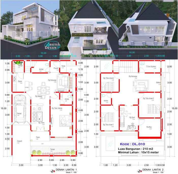 Desain Rumah UK 10×15 Panduan Lengkap