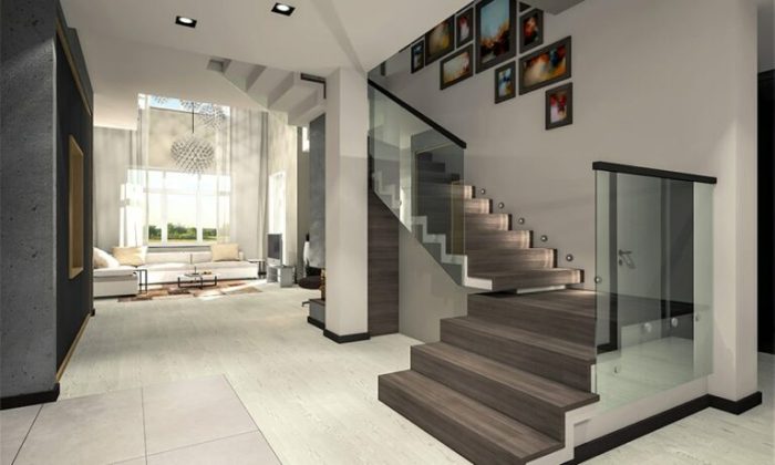 Gambar Desain Tangga Rumah Minimalis Modern