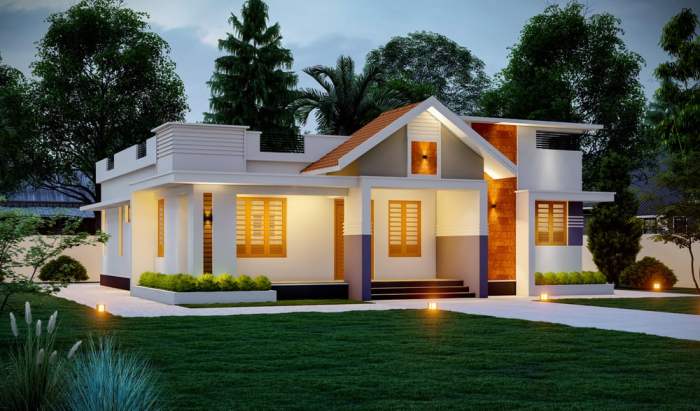 Foto desain rumah minimalis 1 lantai